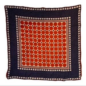 Vintage polka dot red white and blue retro scarf wrap! Great pattern!